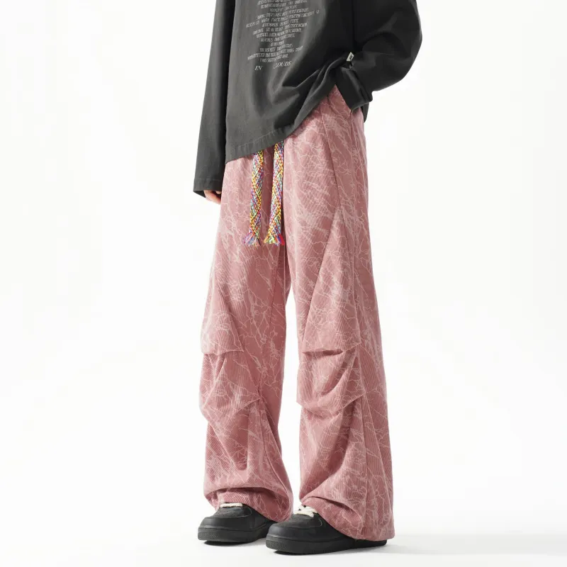 PAINT STAIN Casual Pants Unisex-32