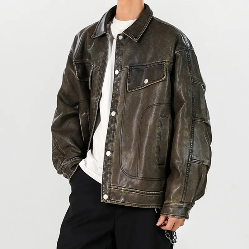 YATSI Leather Jackets Unisex-9