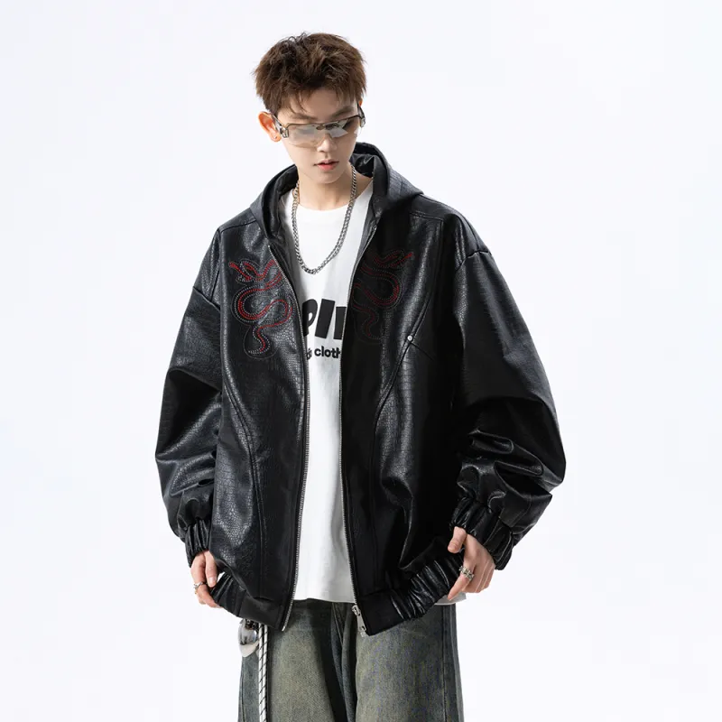 YATSI Leather Jackets Unisex-4