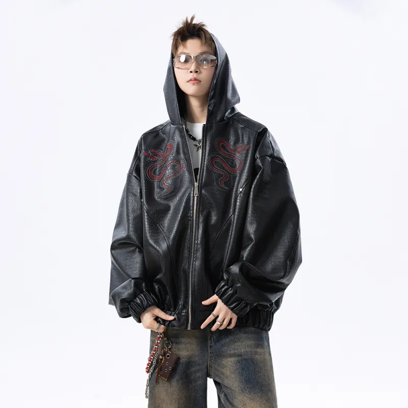 YATSI Leather Jackets Unisex-5