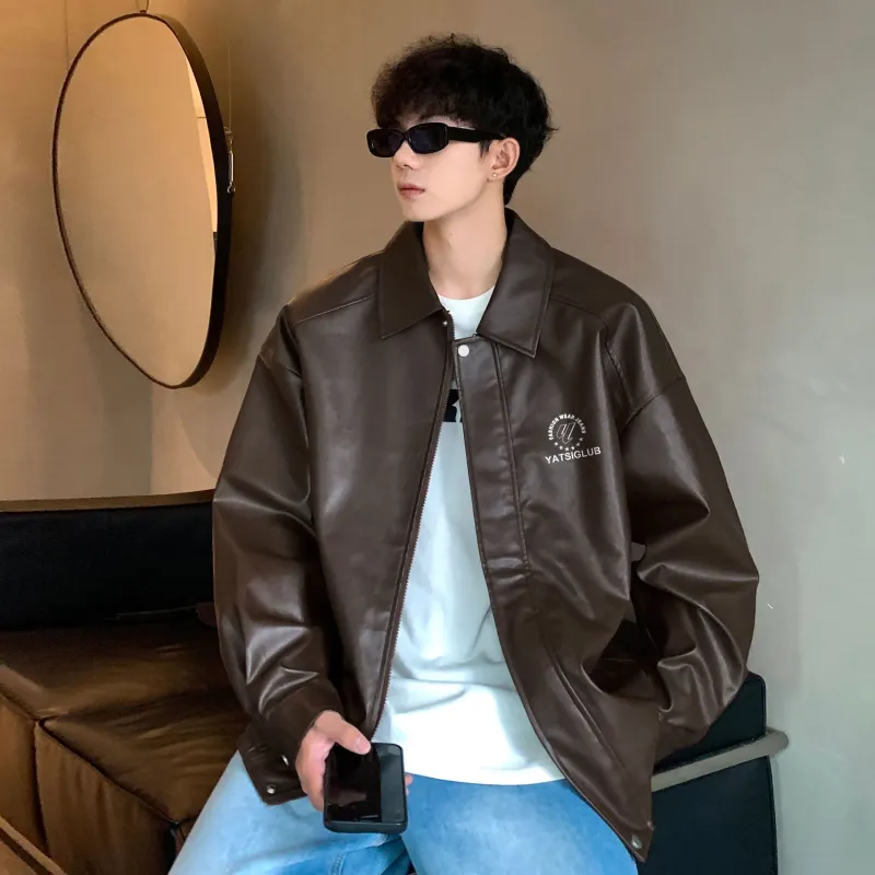 YATSI Leather Jackets Unisex-23
