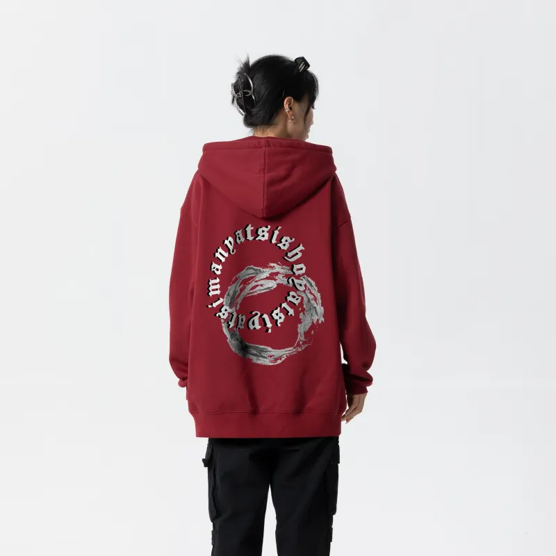 YATSI Sweatshirt Unisex Purple Green-3