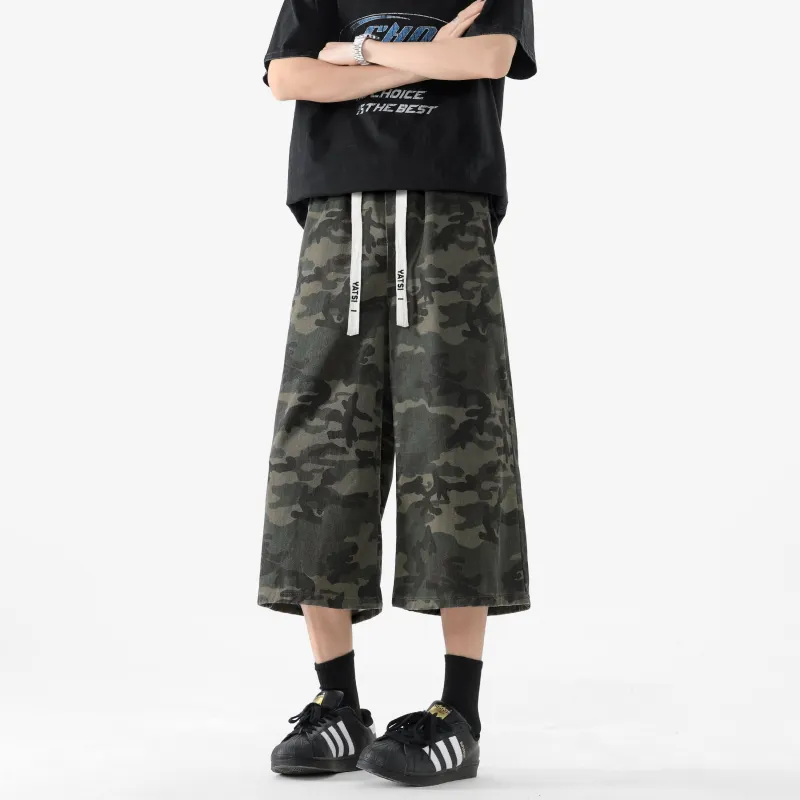 YATSI Casual Shorts Unisex Camouflage-4