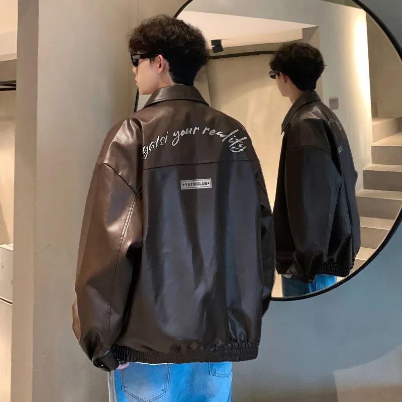YATSI Leather Jackets Unisex-22