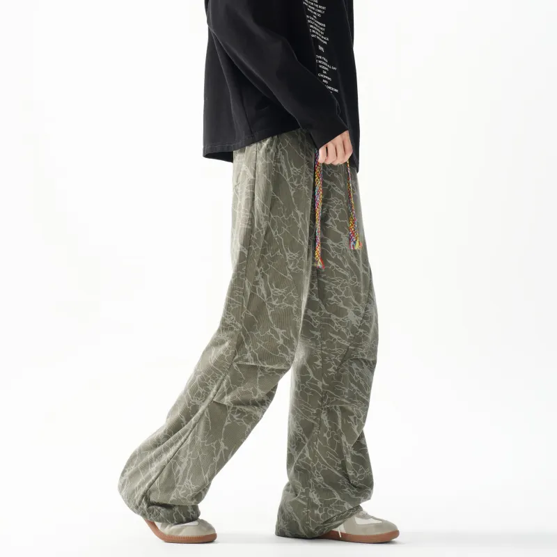 PAINT STAIN Casual Pants Unisex-52