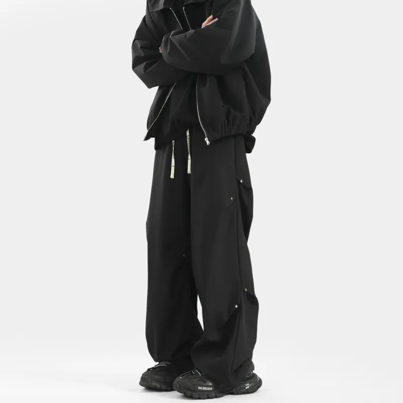 YATSI Casual Pants Unisex Green-4