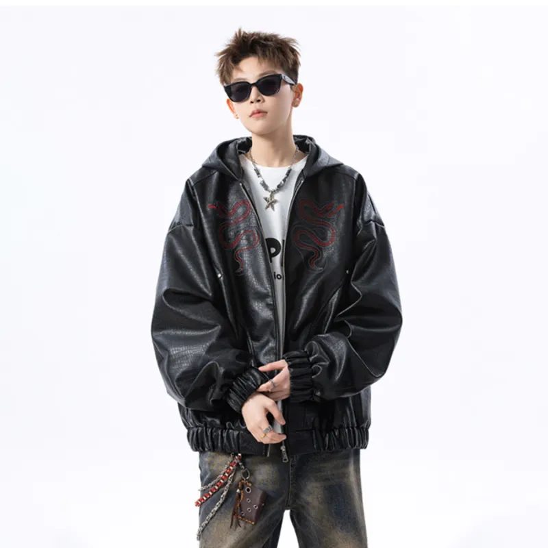 YATSI Leather Jackets Unisex-3