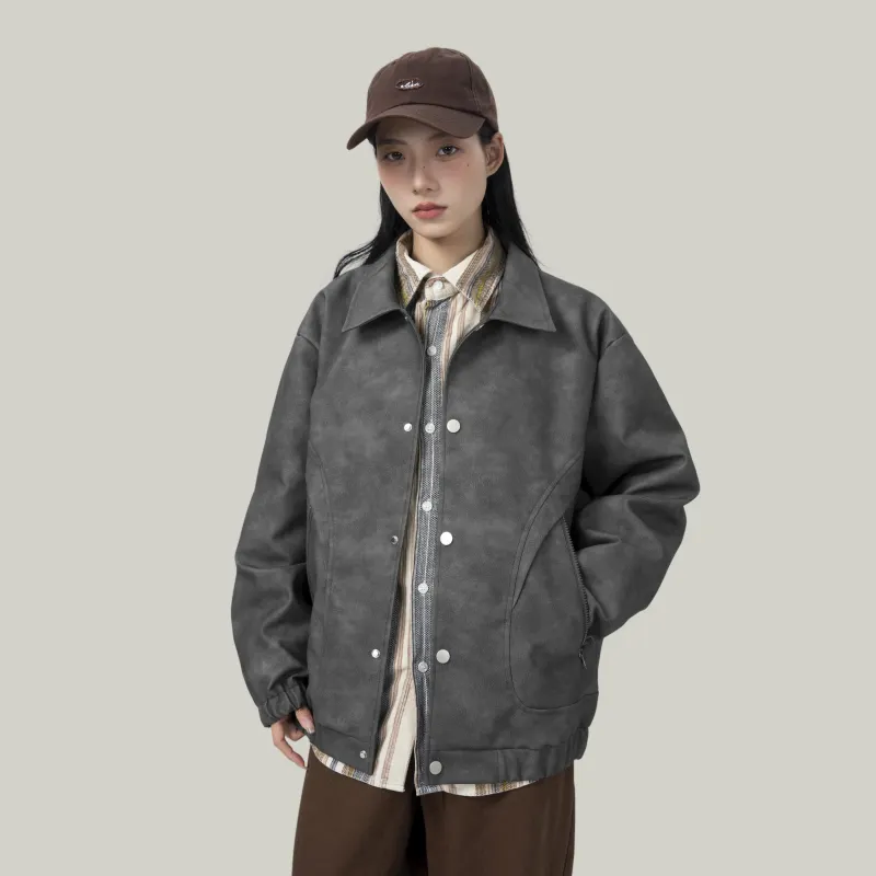 YATSI Leather Jackets Unisex-3