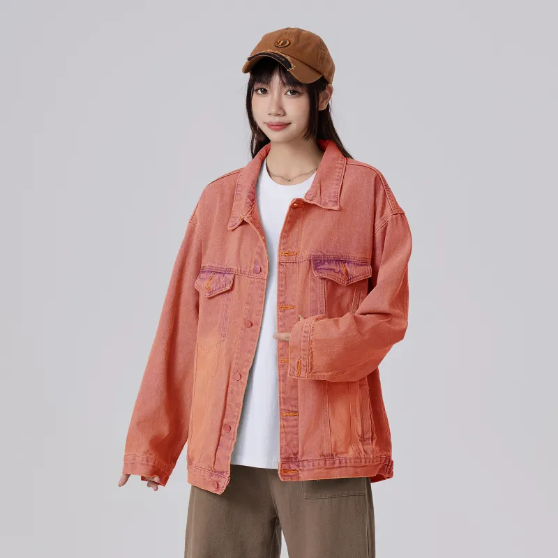 MIIRACER Denim Jackets Unisex Black-32