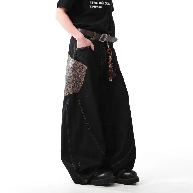 YATSI Jeans Unisex Black-7