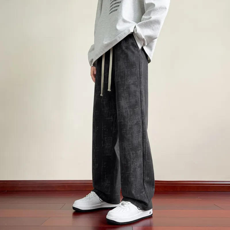 PAINT STAIN Casual Pants Unisex-114
