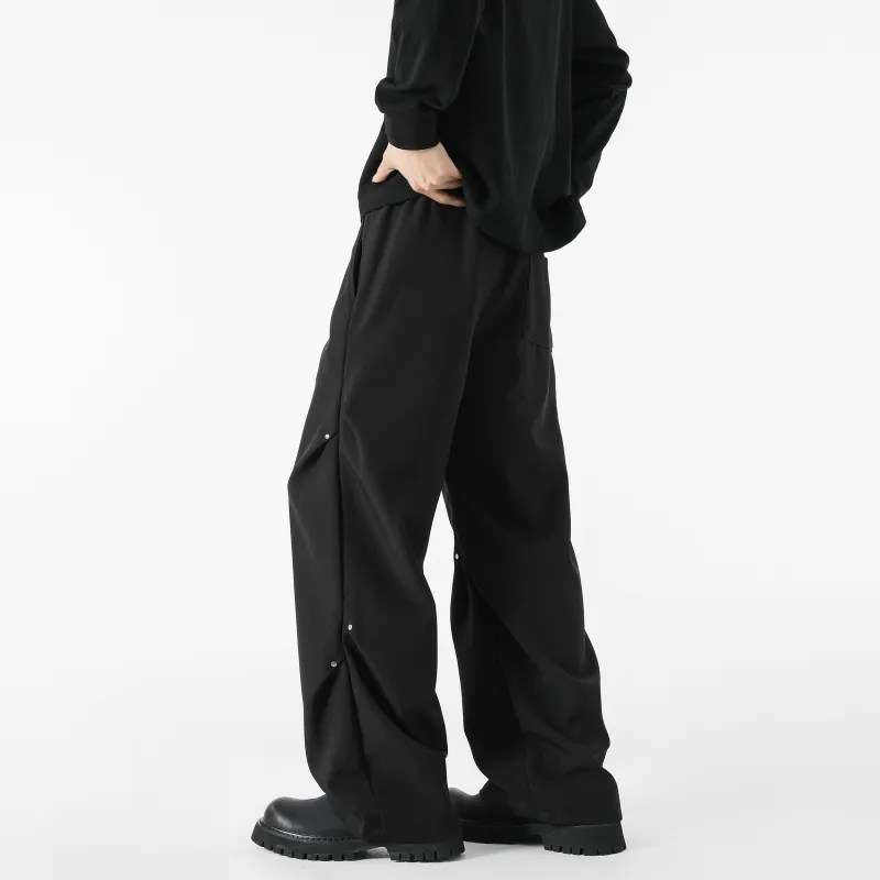 YATSI Casual Pants Unisex Blue Purple-7