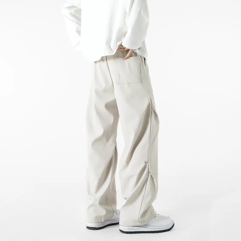 YATSI Casual Pants Unisex Blue Purple-2