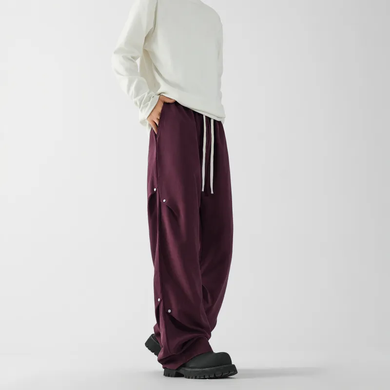 YATSI Casual Pants Unisex Blue Pink-19