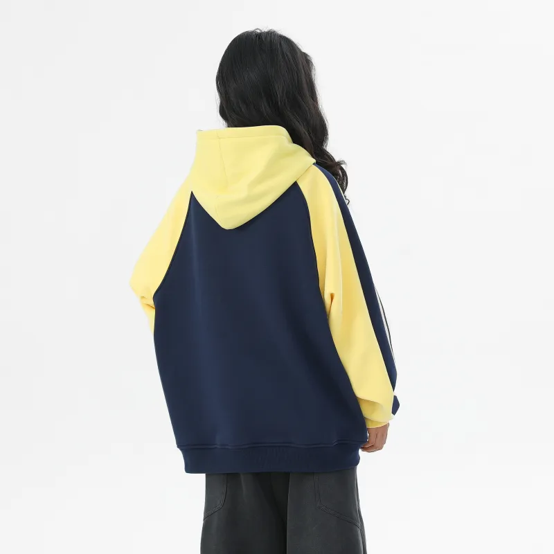YATSI Sweatshirt Unisex Purple Green-14