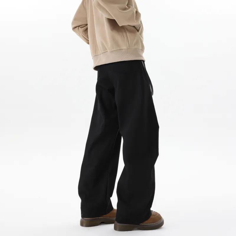YATSI Casual Pants Unisex Dark Purple-4