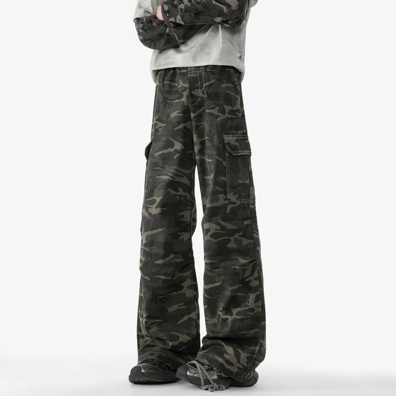 YATSI Casual Pants Unisex Camouflage-1