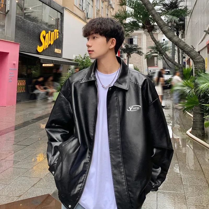 YATSI Leather Jackets Unisex-2
