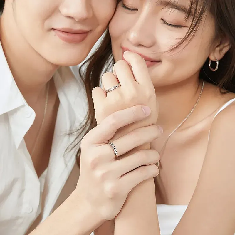 JOFY S925 Silver Rings Unisex Gift Box Set-4