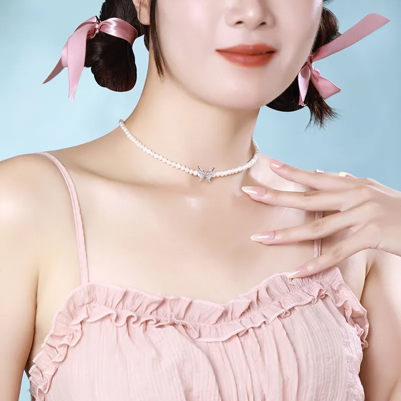 JOFY Saltwater Pearl Necklaces Unisex-4
