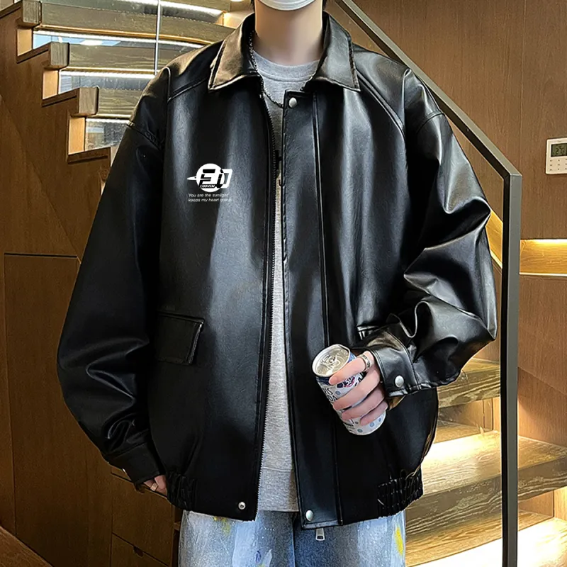 EOOVEN Leather Jackets Unisex-18