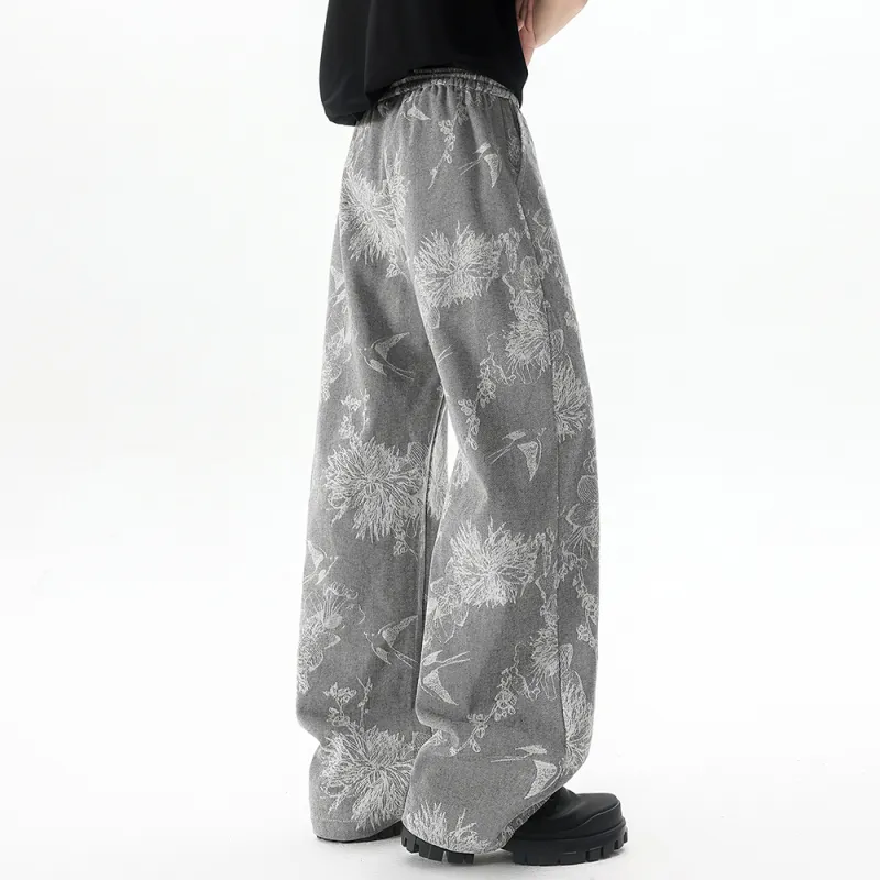 EOOVEN Jeans Unisex Gray-6