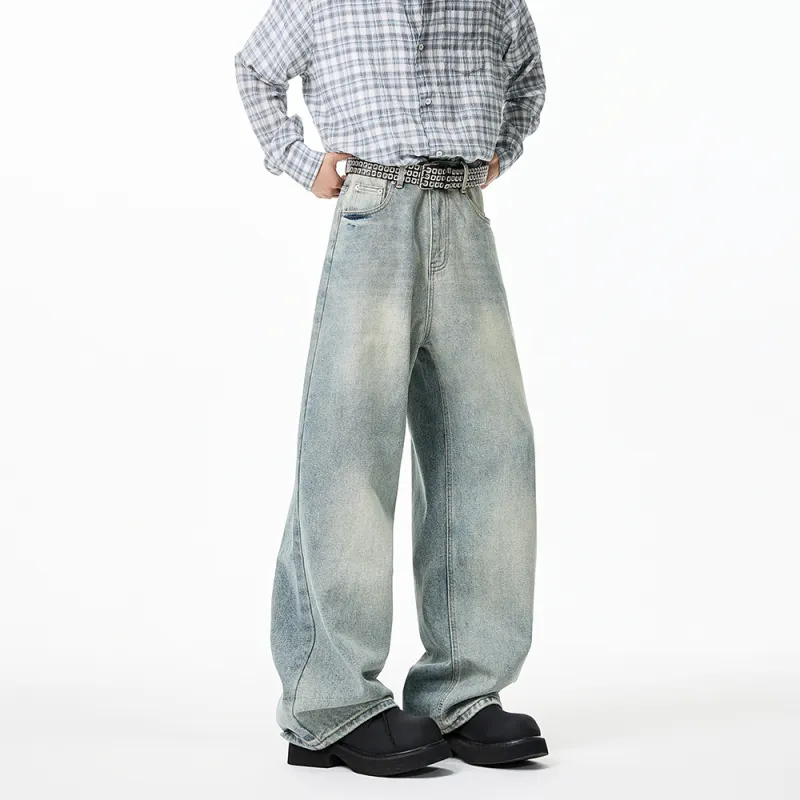 EOOVEN Jeans Unisex Light Blue-4