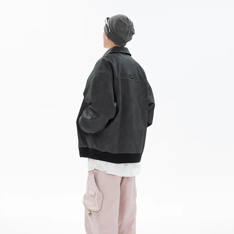EOOVEN Leather Jackets Unisex-5