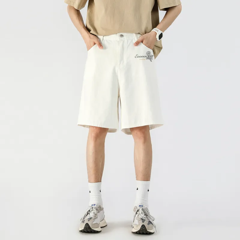 EOOVEN Denim Shorts Unisex-2