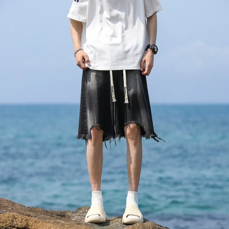 EOOVEN Denim Shorts Unisex-2