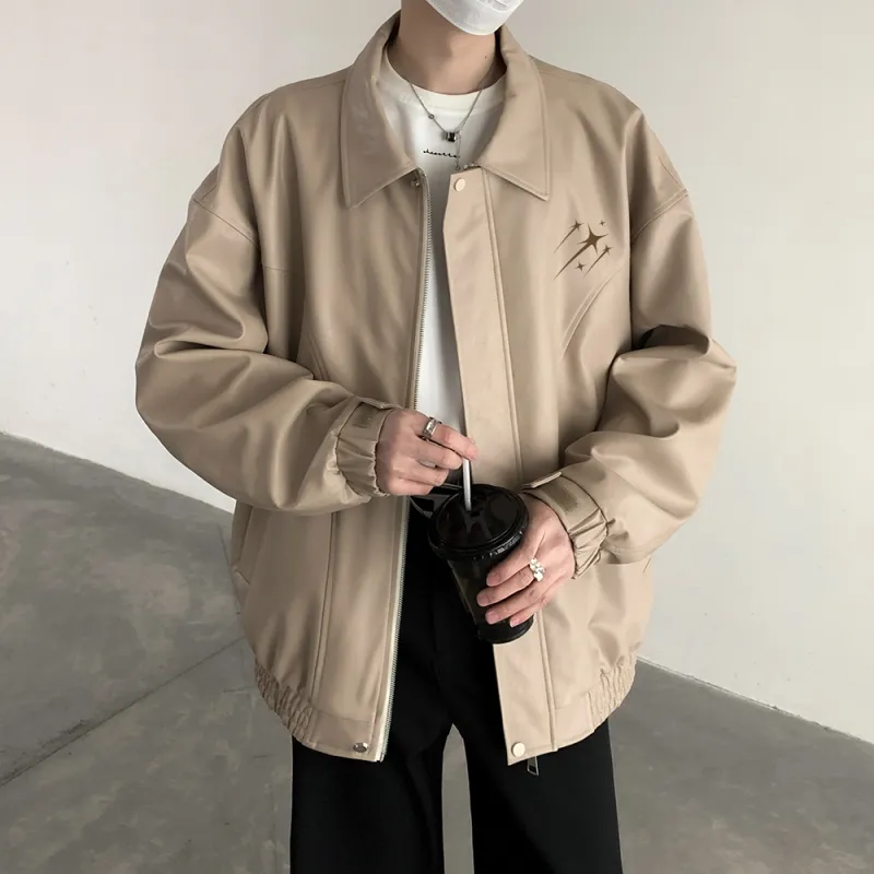 EOOVEN Leather Jackets Unisex-10
