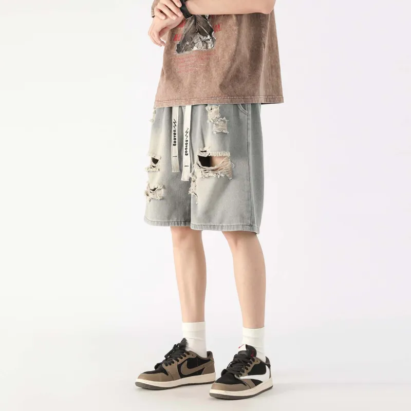 EOOVEN Denim Shorts Unisex-9
