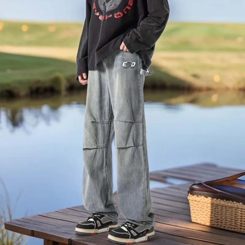 EOOVEN Jeans Unisex Blue-2