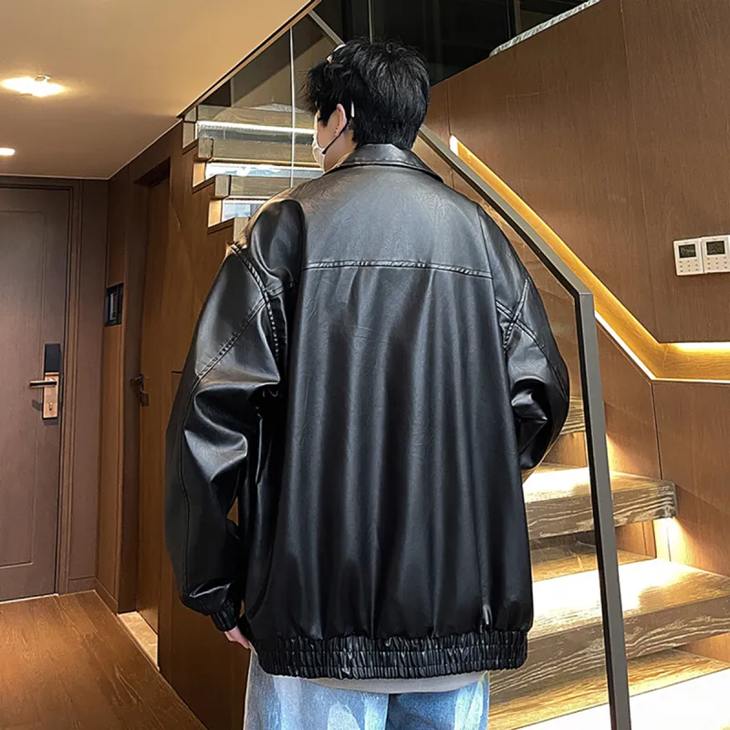 EOOVEN Leather Jackets Unisex-31