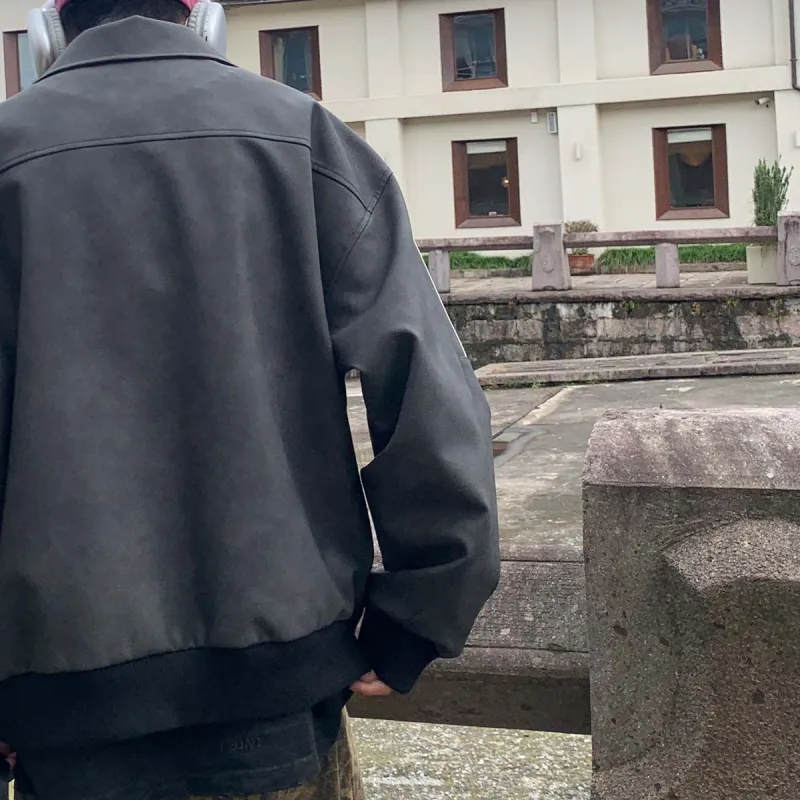 EOOVEN Leather Jackets Unisex-6