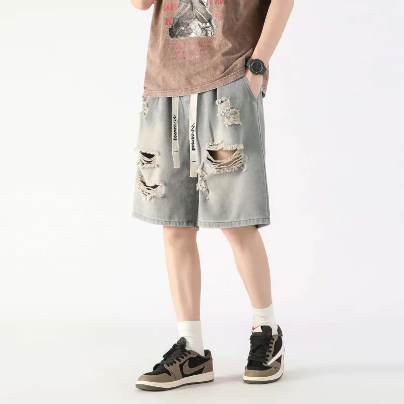 EOOVEN Denim Shorts Unisex-8