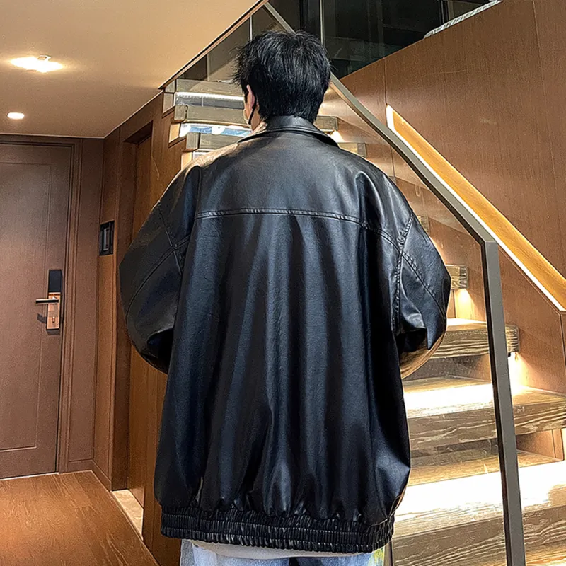 EOOVEN Leather Jackets Unisex-7