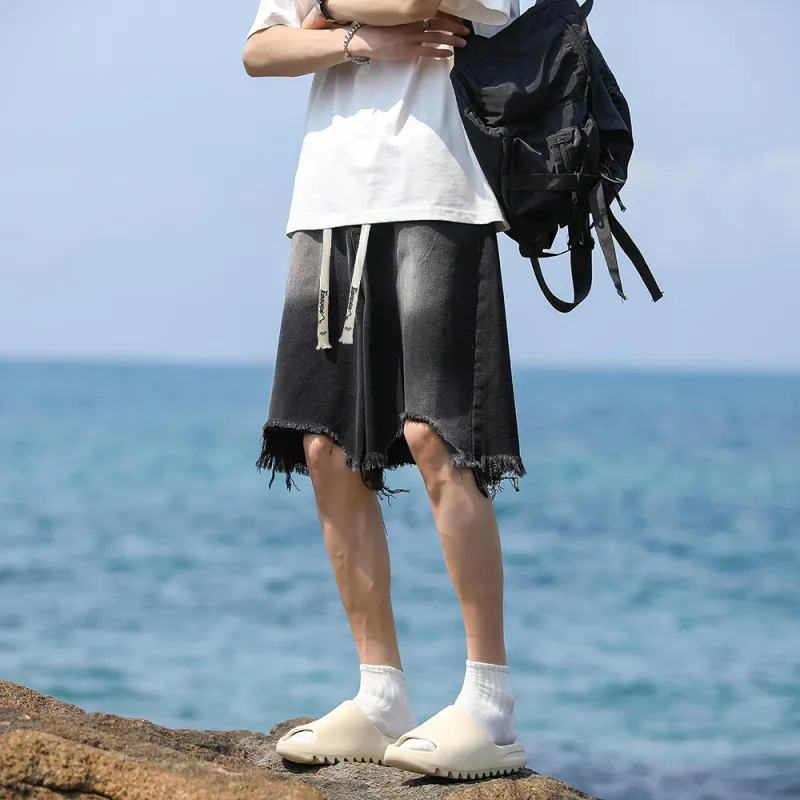 EOOVEN Denim Shorts Unisex-3