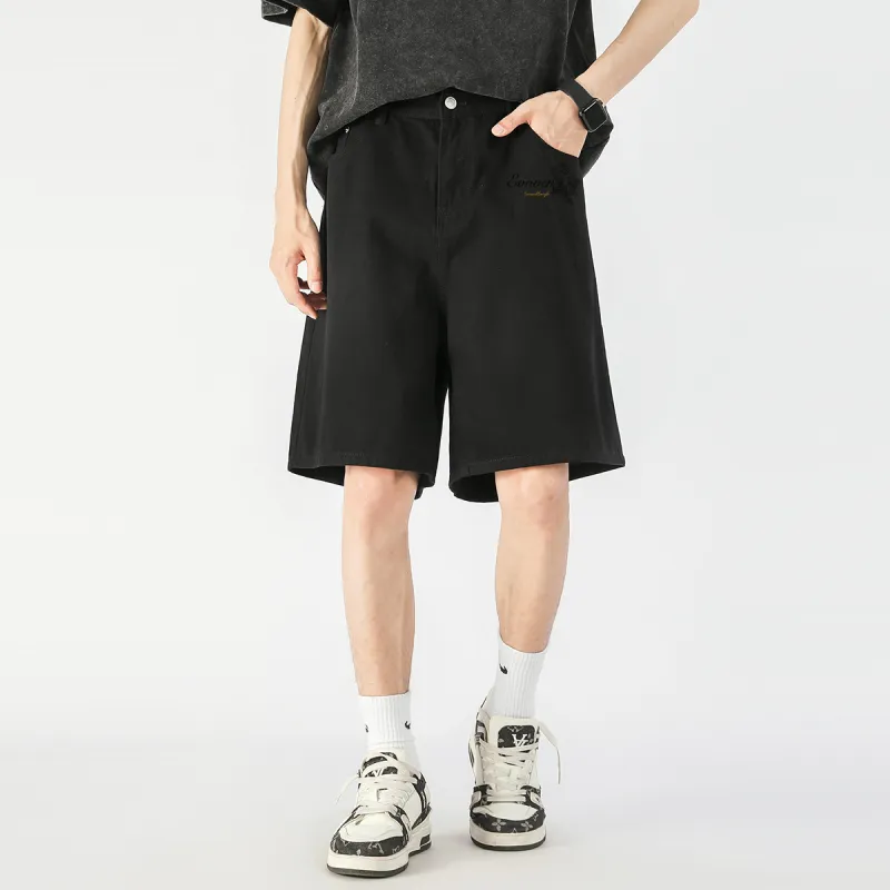 EOOVEN Denim Shorts Unisex-8