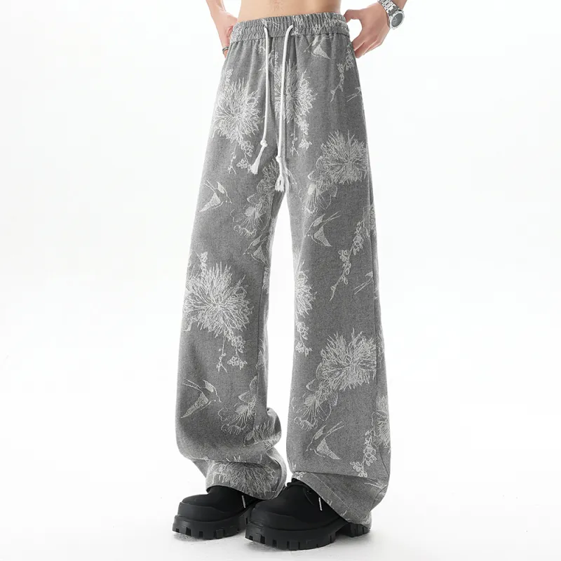 EOOVEN Jeans Unisex Gray-5