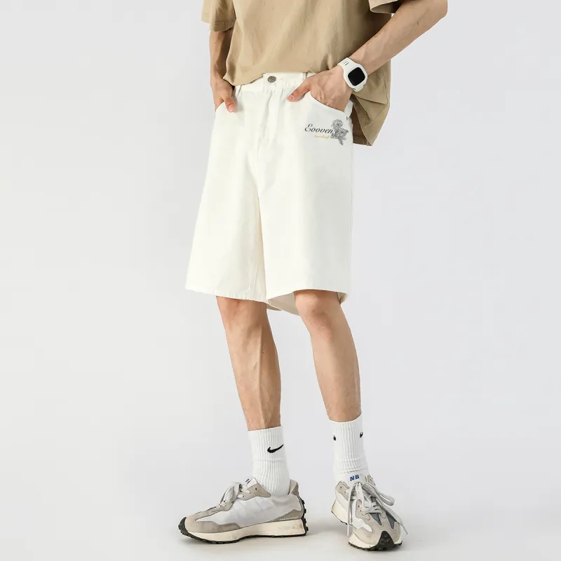 EOOVEN Denim Shorts Unisex-3