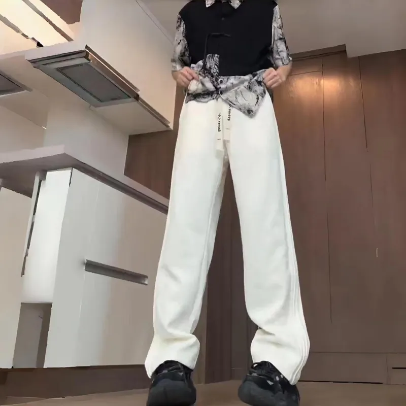 PAINT STAIN Casual Pants Unisex-15
