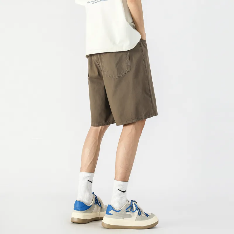 EOOVEN Denim Shorts Unisex-14