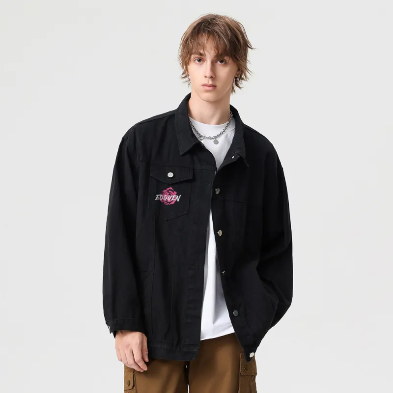 EOOVEN Denim Jackets Unisex-2