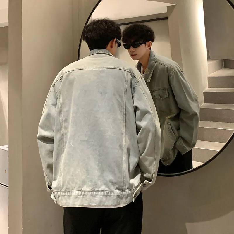EOOVEN Denim Jackets Unisex-8