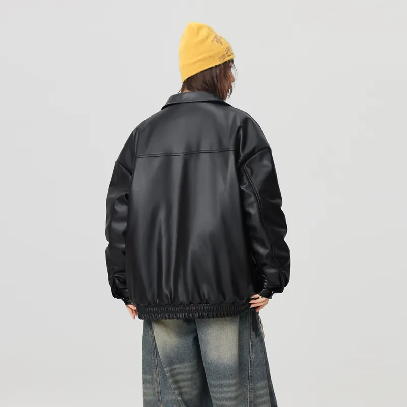 EOOVEN Leather Jackets Unisex-9
