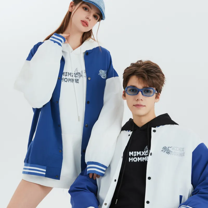 Mimx Homme Baseball Jacket Unisex-48