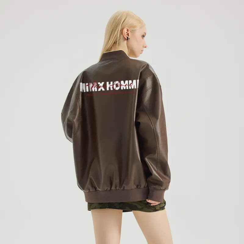 Mimx Homme Leather Jacket Unisex-13