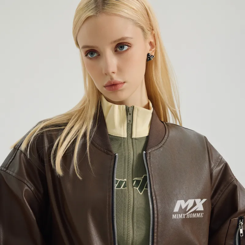 Mimx Homme Leather Jacket Unisex-14