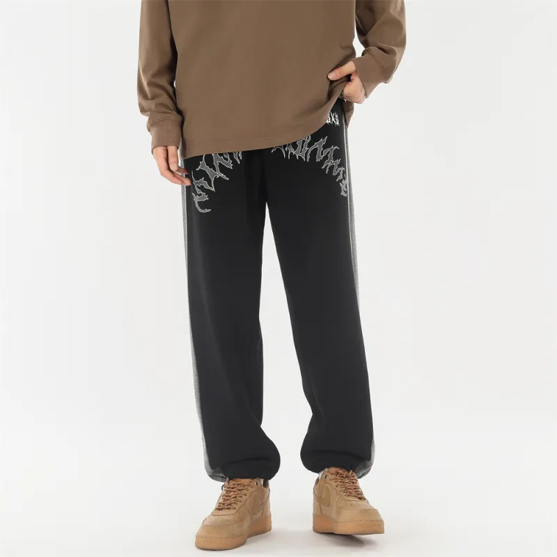 Mimx Homme Casual Pants Unisex Black-5